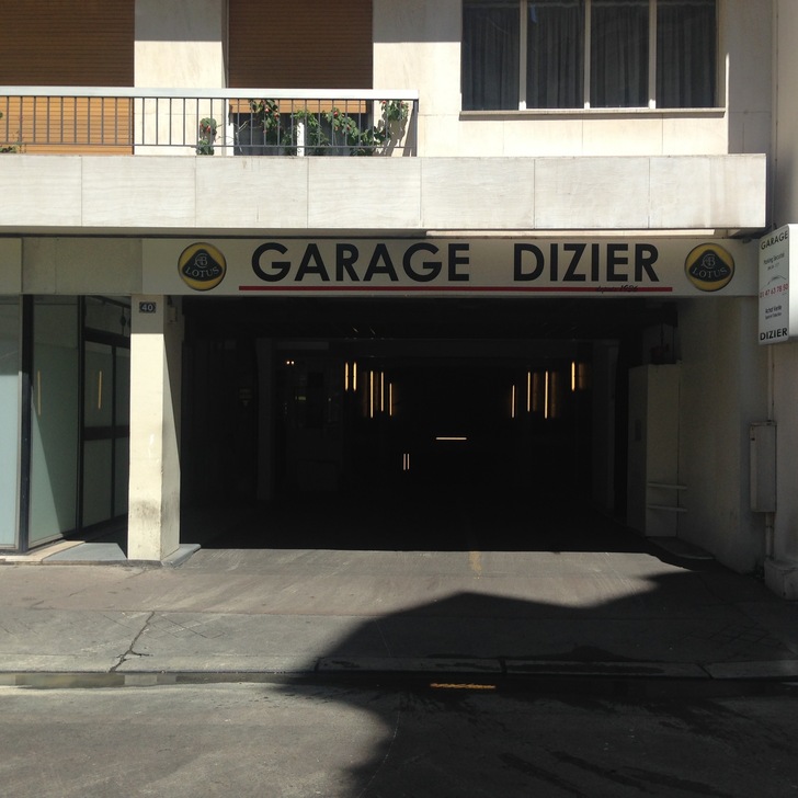 Parking Public GARAGE DIZIER Couvert Paris